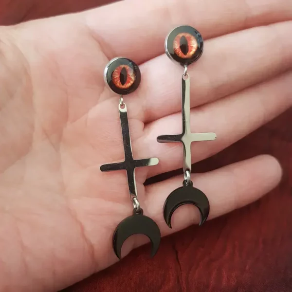 Boucles d'oreilles Lilith mère des démons